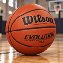 Wilson Evolution Indoor Basketball Game Ball Size 7 Official Size Orange
