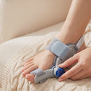 Turning the Kindtoe dial on a bare foot